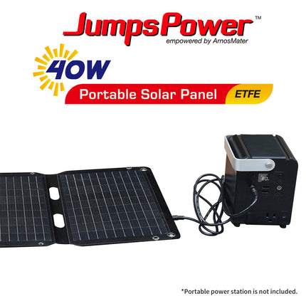 40W Solar Panel Portable Charger JumpsPower Power Generator Foldable.