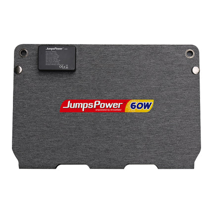 60W Solar Panel Portable Charger JumpsPower Power Generator Foldable.