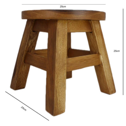 Children's Wooden Stool Blue Baby ELEPHANT Themed Chair Toddlers Step sitting Stool.