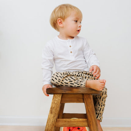 Children's Wooden Stool Blue Baby ELEPHANT Themed Chair Toddlers Step sitting Stool.