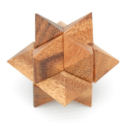 12 unique hand made wooden Puzzles in a Deluxe Gift Box Set-for kids or adults.