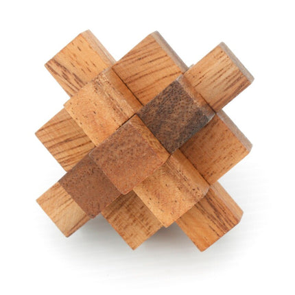 12 unique hand made wooden Puzzles in a Deluxe Gift Box Set-for kids or adults.
