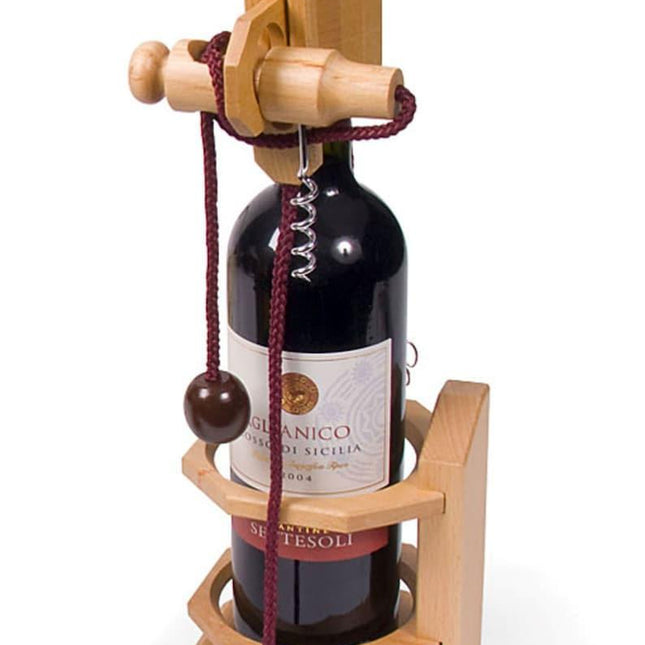 Wine Stopper Lock Puzzle - Party Puzzle- cant drink it until you crack the lock-party fun.