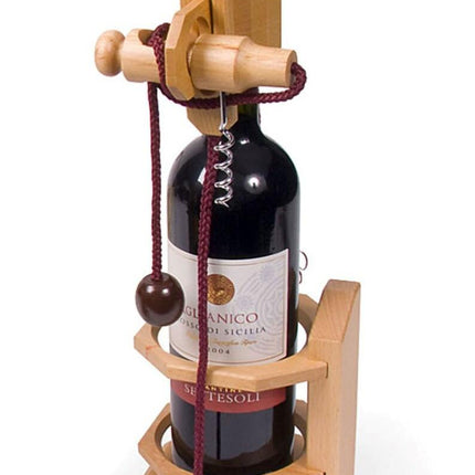 Wine Stopper Lock Puzzle - Party Puzzle- cant drink it until you crack the lock-party fun.