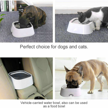 YES4PETS 1 x Medium Pet No Spill Feeder Bowl Dog Cat Puppy slow food Interactive Dish Dispenser.