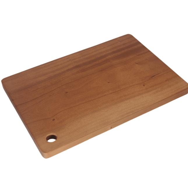 YES4HOMES 35x25cm Natural Hardwood Hygienic Kitchen Cutting Wooden Chopping Board.
