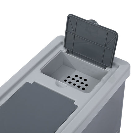 32L Pets Dogs Puppy Food Storage Storer Container w/ Scoop.