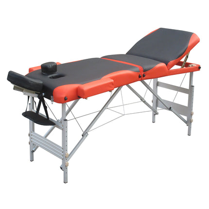 YES4HOMES 3 Fold Portable Aluminium Massage Table Massage Bed Beauty Therapy.