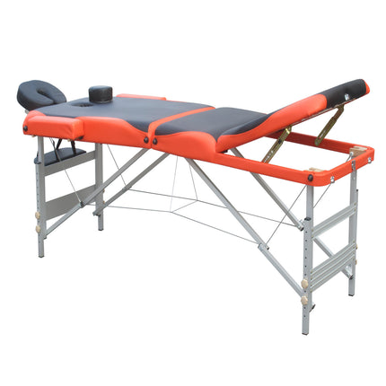 YES4HOMES 3 Fold Portable Aluminium Massage Table Massage Bed Beauty Therapy.