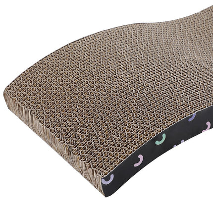 3 x Kitten Cat Scratch Pad Corrugated Card Board Toy Play Best Scratcher Mat.