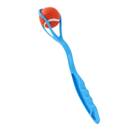 YES4PETS 4 x Pet Dog Puppy Tennis Ball Launcher Interactive Fetch Toy Thrower.