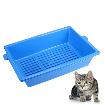 YES4PETS Lift and Sift Self Cleaning Kitty Litter Trays Cat Litter Tray Toilet Sifting Slotted Trays.