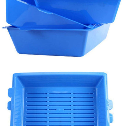 YES4PETS Lift and Sift Self Cleaning Kitty Litter Trays Cat Litter Tray Toilet Sifting Slotted Trays.
