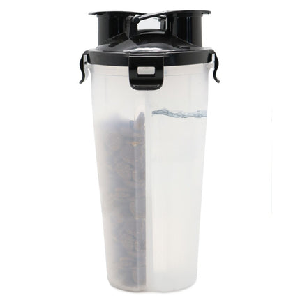 YES4PETS Portable Pet Dog Puppy Cat Drinking Travel Food Water Feeder Bottle.