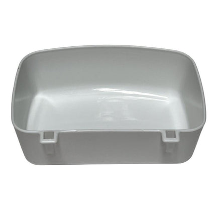 YES4PETS 6 X Pet Parrot Feeder Dog Cat Food Bowl Water Bowls with Hanging Hooks Attached to Cage White.