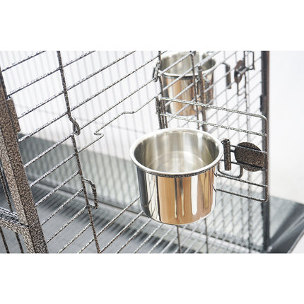 YES4PETS XL Bird Cage Pet Parrot Aviary with Perch & Feeder.