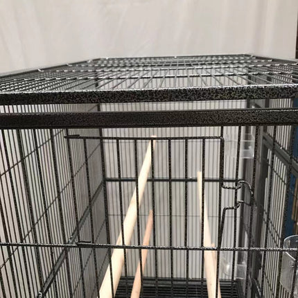 YES4PETS 161 cm Bird Cage Parrot Aviary Pet Stand-alone Budgie Perch Castor Wheels.