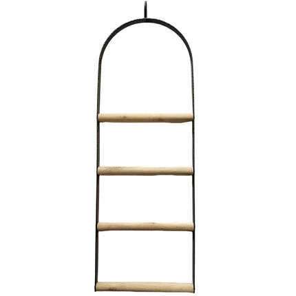 YES4PETS Bird Cage Jumbo Swing Metal Arch Frame Wood Perch Canary Pet Parrot Hanging Toy.