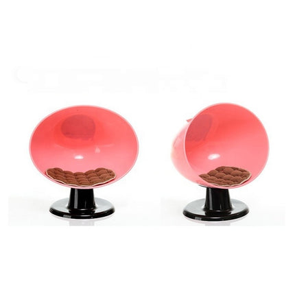 YES4PETS Small Pet Dog Cat Cave House Nest Puppy Cave Chair Sofa Bed Pink.