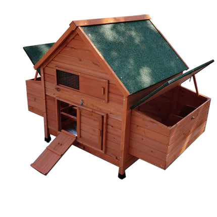 YES4PETS XL Chicken Coop Rabbit Hutch Cage Hen Chook House.