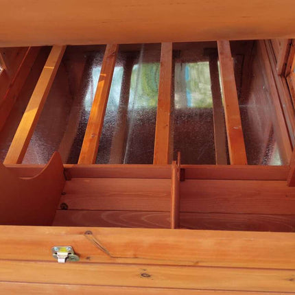 YES4PETS XL Chicken Coop Rabbit Hutch Cage Hen Chook House.