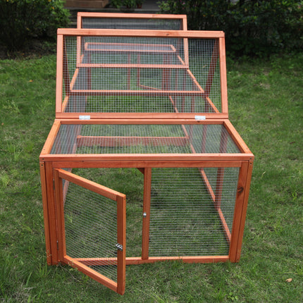 YES4PETS 290 cm XL Chicken Coop Run Guinea Pig Cage Villa Extension Rabbit Hutch Cat Kitten House Pen.