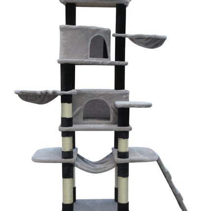 YES4PETS 161 cm Cat Scratching Post Tree Scratcher Pole-Little Grey.
