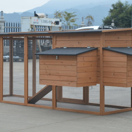 YES4PETS XXL 280cm Chicken Coop Guinea Pig Rabbit Hutch Ferret Cat Guinea Pig House.