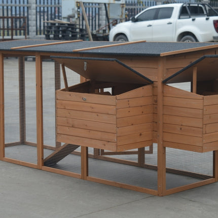 YES4PETS XXL 280cm Chicken Coop Guinea Pig Rabbit Hutch Ferret Cat Guinea Pig House.