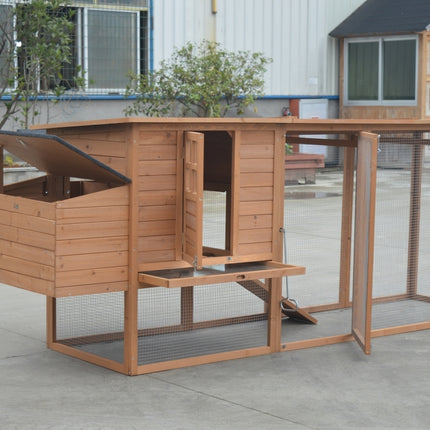 YES4PETS XXL 280cm Chicken Coop Guinea Pig Rabbit Hutch Ferret Cat Guinea Pig House.