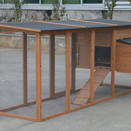 YES4PETS XXL 280cm Chicken Coop Guinea Pig Rabbit Hutch Ferret Cat Guinea Pig House.