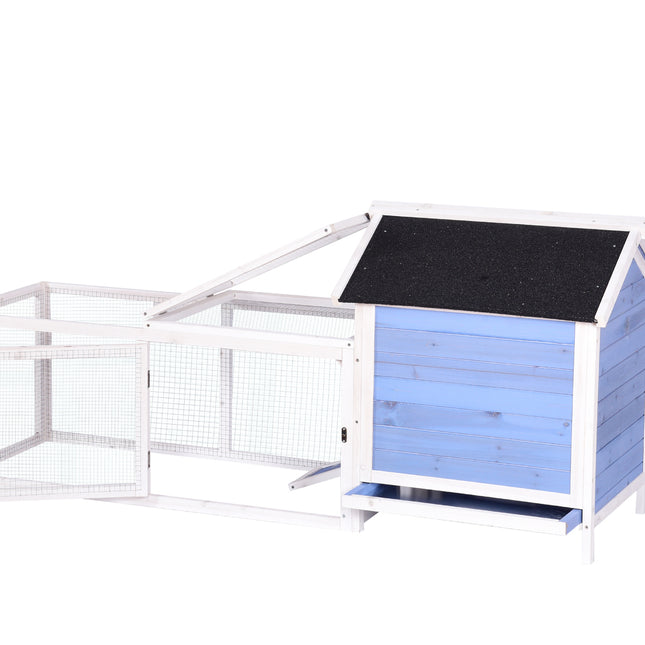 YES4PETS Large Chicken Coop Rabbit Hutch Ferret Cage Hen Chook Cat House.