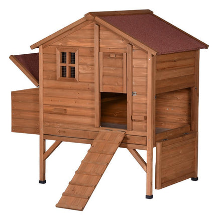 YES4PETS XL Chicken Coop Rabbit Hutch Cage Hen Chook House.
