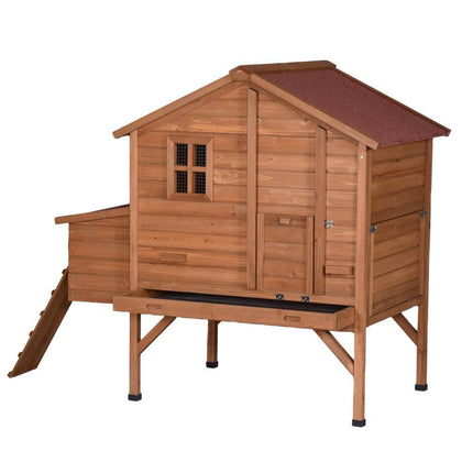 YES4PETS XL Chicken Coop Rabbit Hutch Cage Hen Chook House.