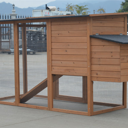 YES4PETS Large Chicken Coop Rabbit Hutch Cat Ferret Cage Hen Chook House.