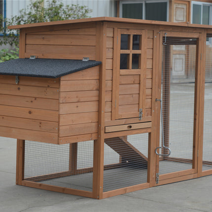 YES4PETS Large Chicken Coop Rabbit Hutch Cat Ferret Cage Hen Chook House.