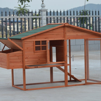 YES4PETS XL Chicken Coop Rabbit Guinea Pig Hutch Ferret Hen House.