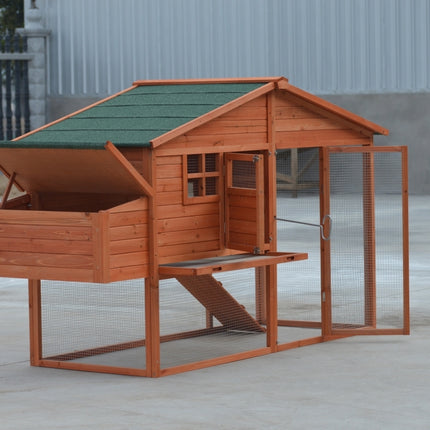YES4PETS XL Chicken Coop Rabbit Guinea Pig Hutch Ferret Hen House.