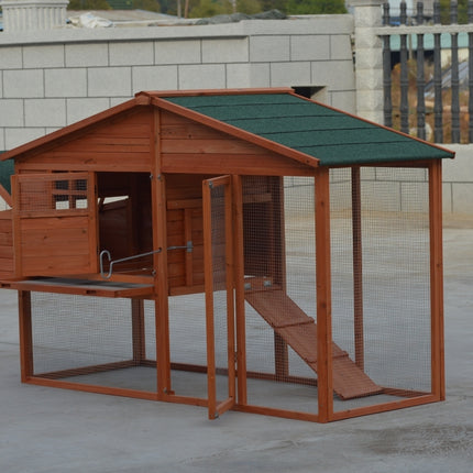 YES4PETS XL Chicken Coop Rabbit Guinea Pig Hutch Ferret Hen House.