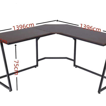 YES4HOMES Corner Computer Desk, Sturdy Home Office Gaming Desk for Laptop, Writing Table, Multipurpose Workstation.