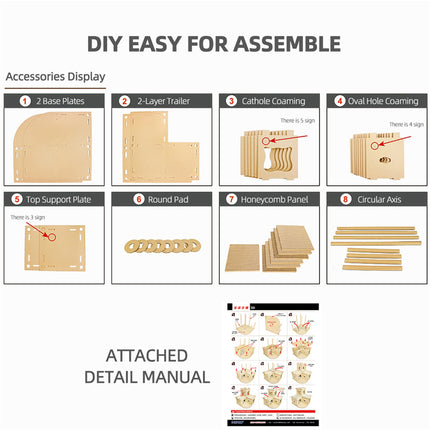YES4PETS Cat Cardboard House Tower Condo Scratcher Pet Post Pad Mat Furniture.