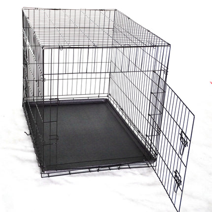 YES4PETS 36' Collapsible Metal Dog Cat Puppy Crate Cage Cat Rabbit Carrier.
