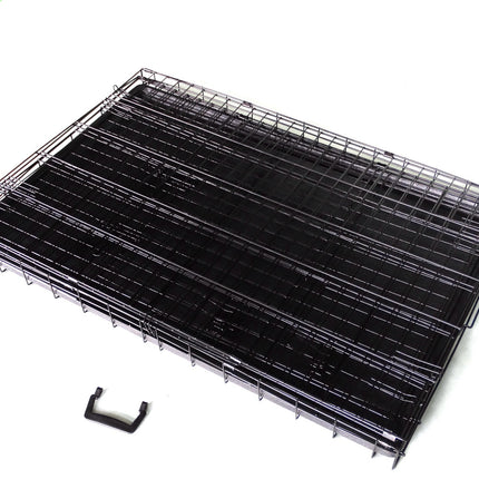 YES4PETS 36' Collapsible Metal Dog Cat Puppy Crate Cage Cat Rabbit Carrier.