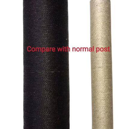 YES4PETS 33kg 160 cm XL Multi Level 14cm Thick Cat Scratching Post Tree Scratcher Pole- Grey.