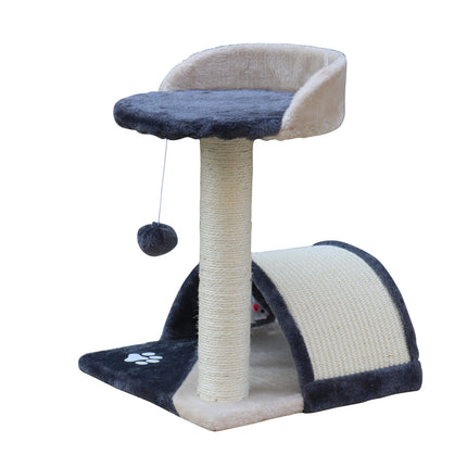 YES4PETS 50 cm Cat Scratching Post Tree Scratching Pole Climbing Post-Grey.