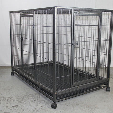 YES4PETS XL Pet Dog Cat Cage Metal Crate Kennel Portable Puppy Cat Rabbit House.