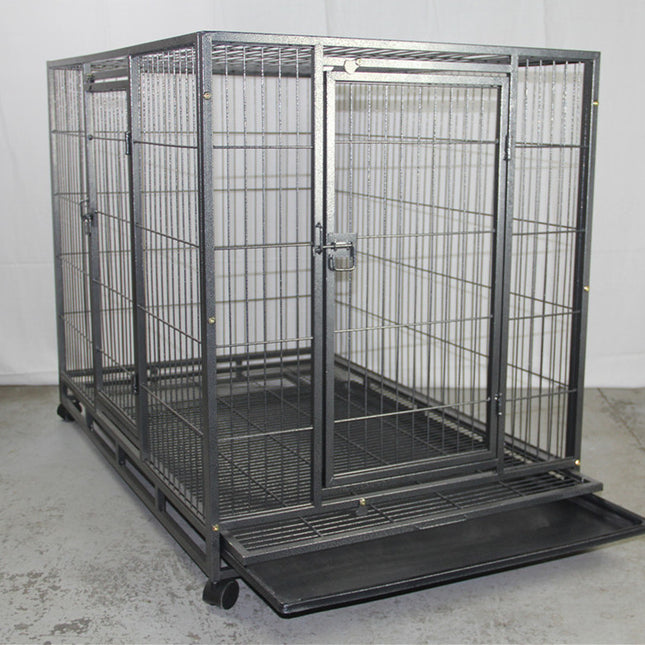 YES4PETS XL Pet Dog Cat Cage Metal Crate Kennel Portable Puppy Cat Rabbit House.