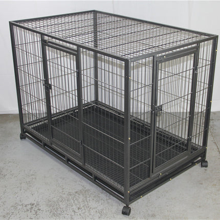 YES4PETS XL Pet Dog Cat Cage Metal Crate Kennel Portable Puppy Cat Rabbit House.