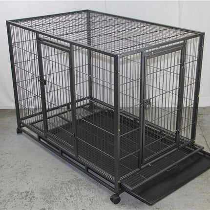 YES4PETS XL Pet Dog Cat Cage Metal Crate Kennel Portable Puppy Cat Rabbit House.