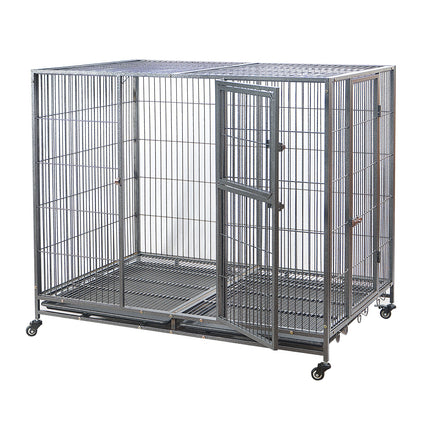 YES4PETS XXL Pet Dog Cat Cage Metal Crate Kennel Portable Puppy Cat Rabbit House.